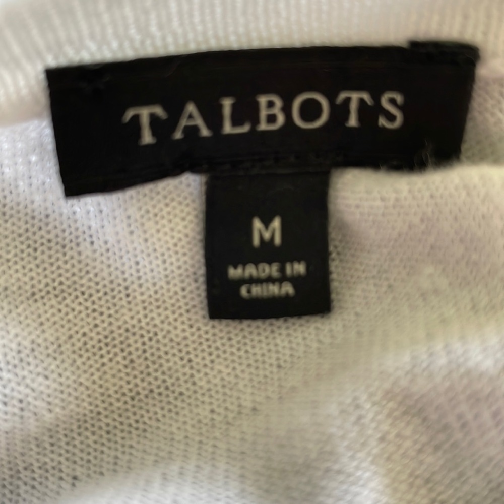 Talbots Cropped Cardigan/Dress Shrug - Picture 4 of 8